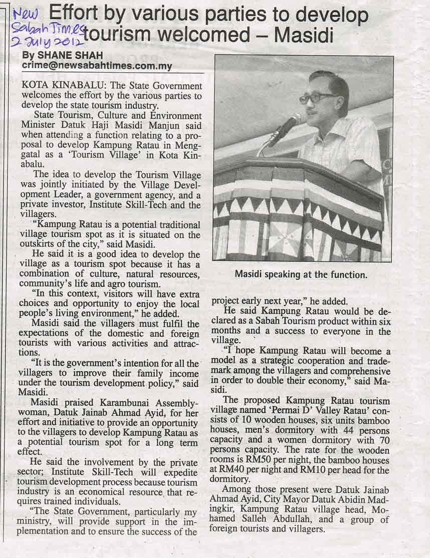 New Sabah Times- 2 Julai 2012